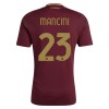 Maglia ufficiale AS Roma Mancini 23 Casa 2024-25 per Uomo